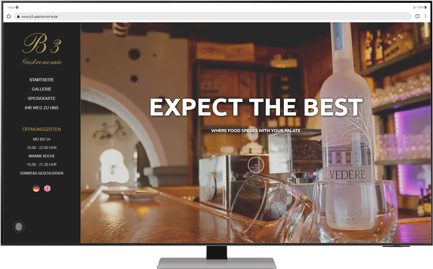 Website Desktop