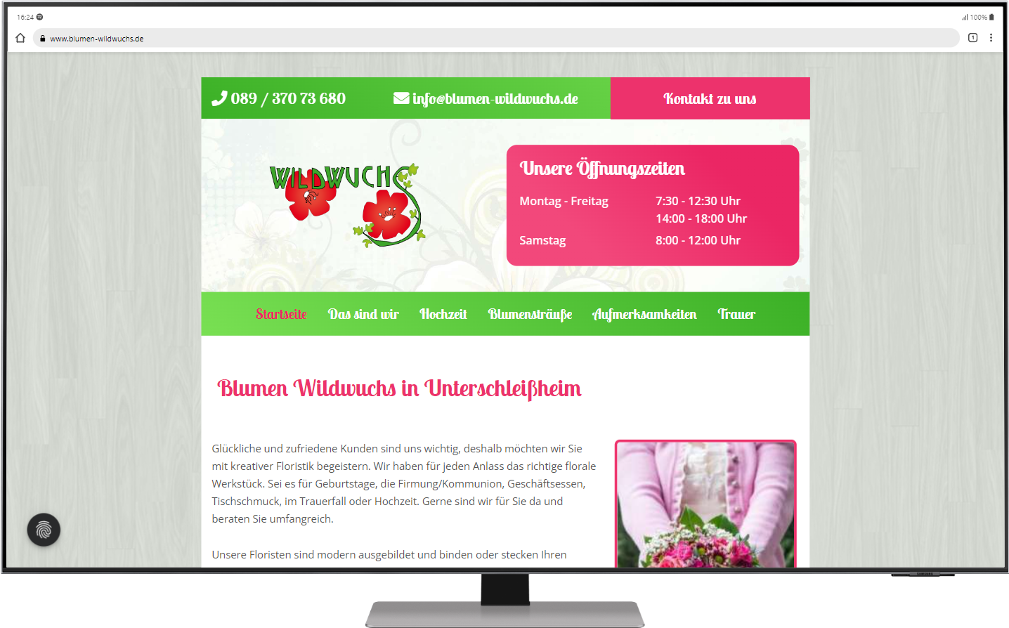 Website Desktop