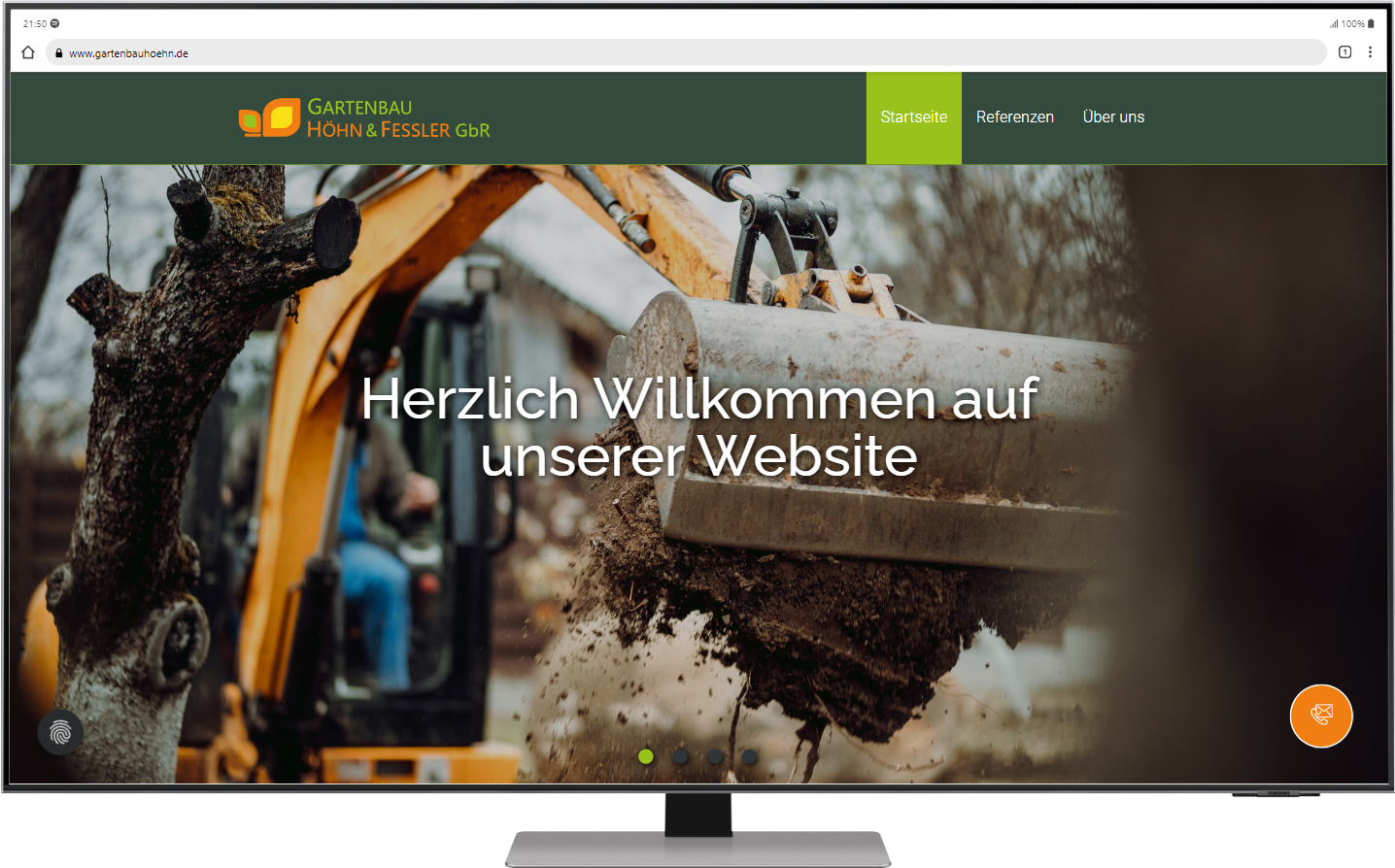 Website Gartenbau Höhn